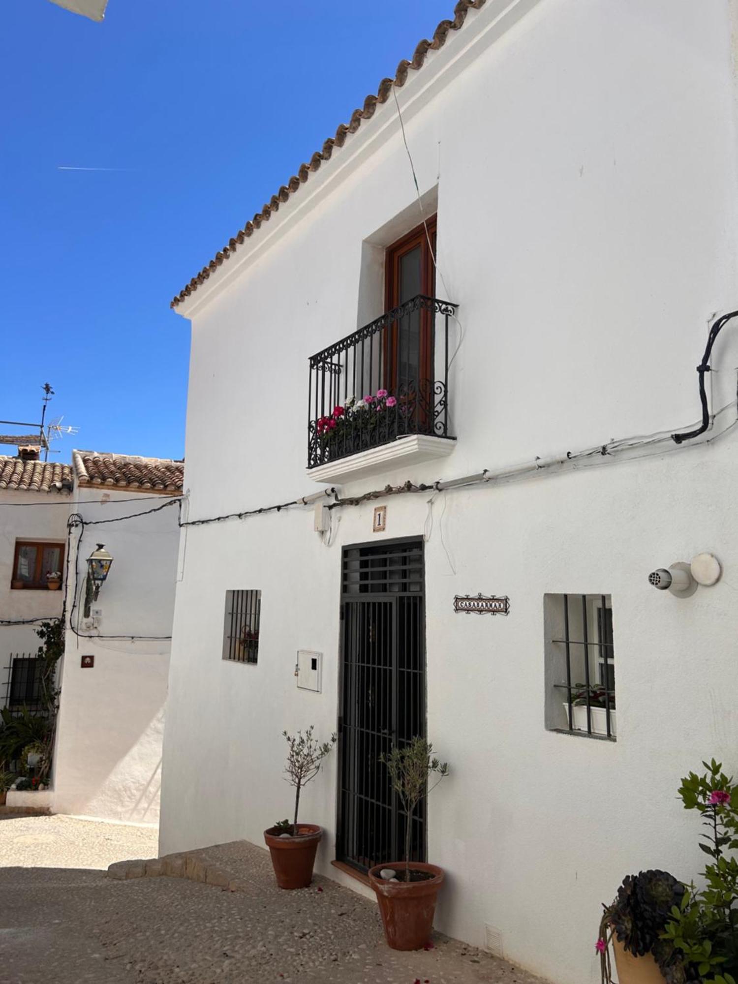 Villa Casa Barman Casco Antiguo Y Vistas Al Mar Altea Exterior foto