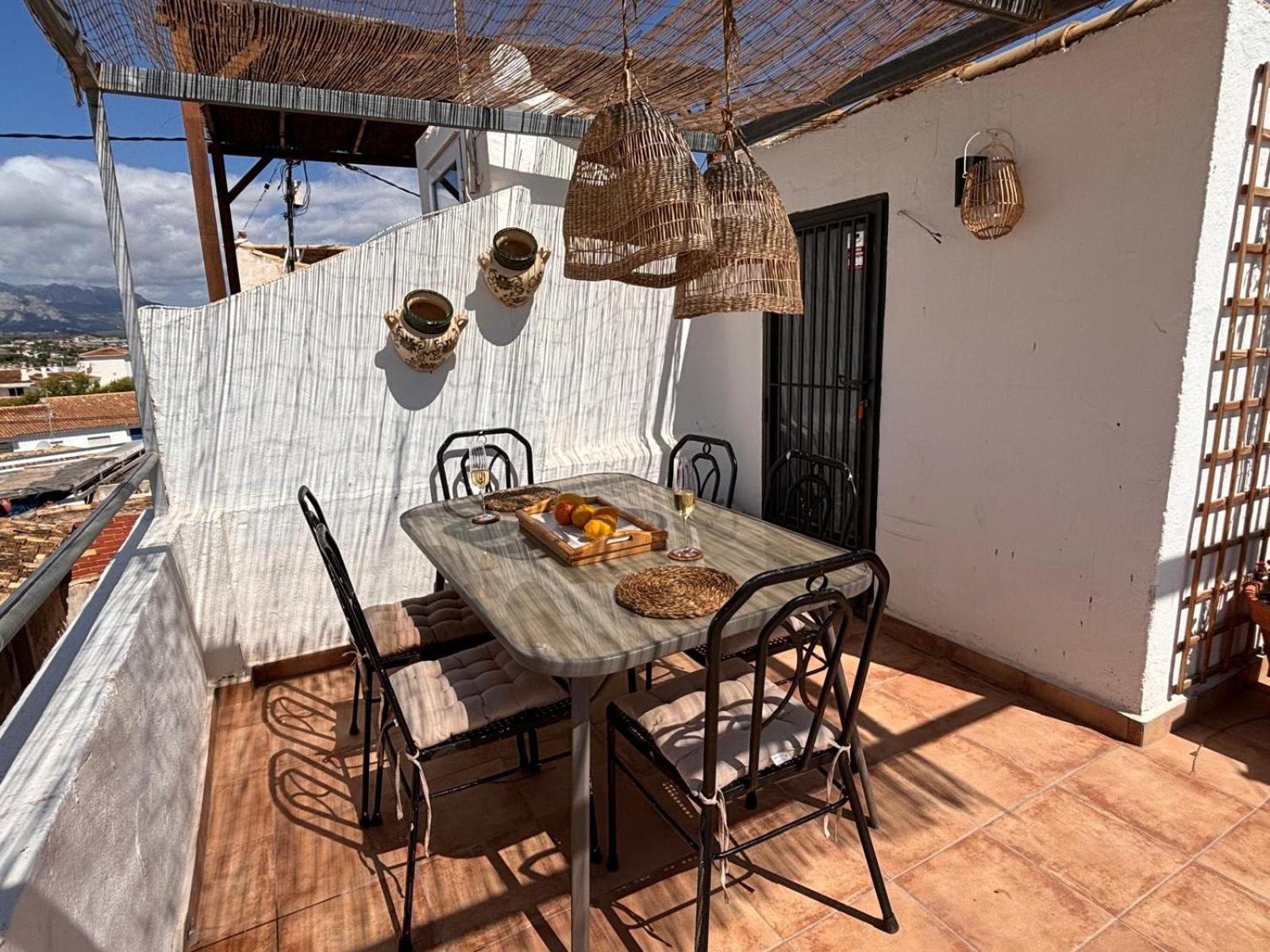 Villa Casa Barman Casco Antiguo Y Vistas Al Mar Altea Exterior foto