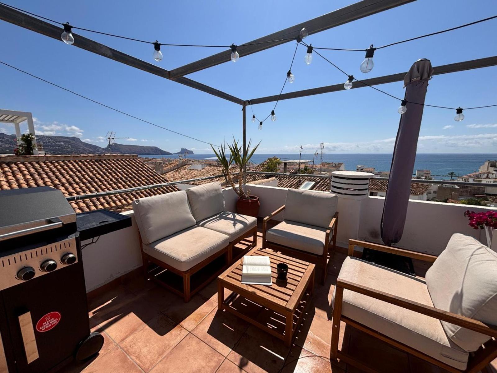 Villa Casa Barman Casco Antiguo Y Vistas Al Mar Altea Exterior foto