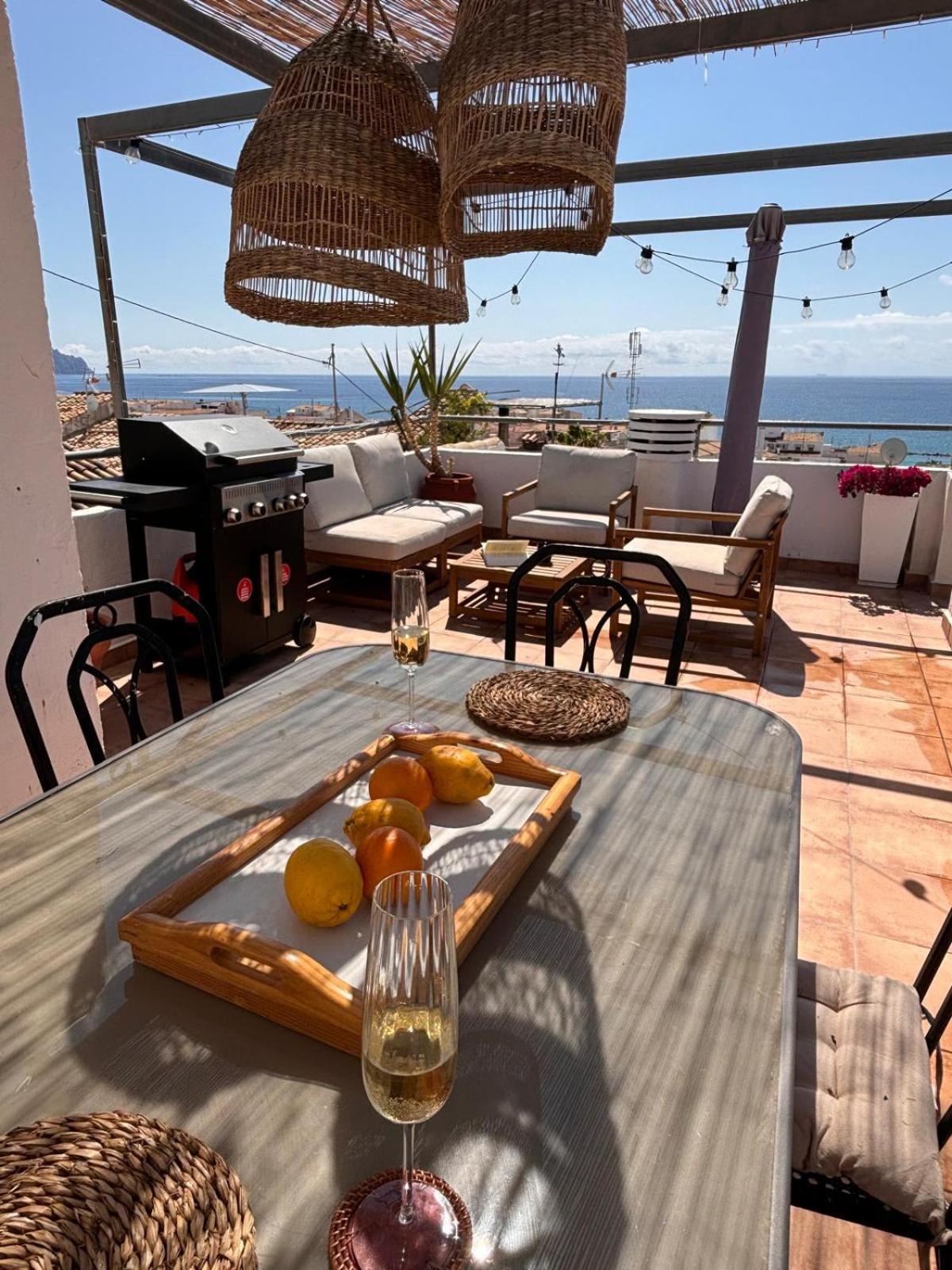 Villa Casa Barman Casco Antiguo Y Vistas Al Mar Altea Exterior foto