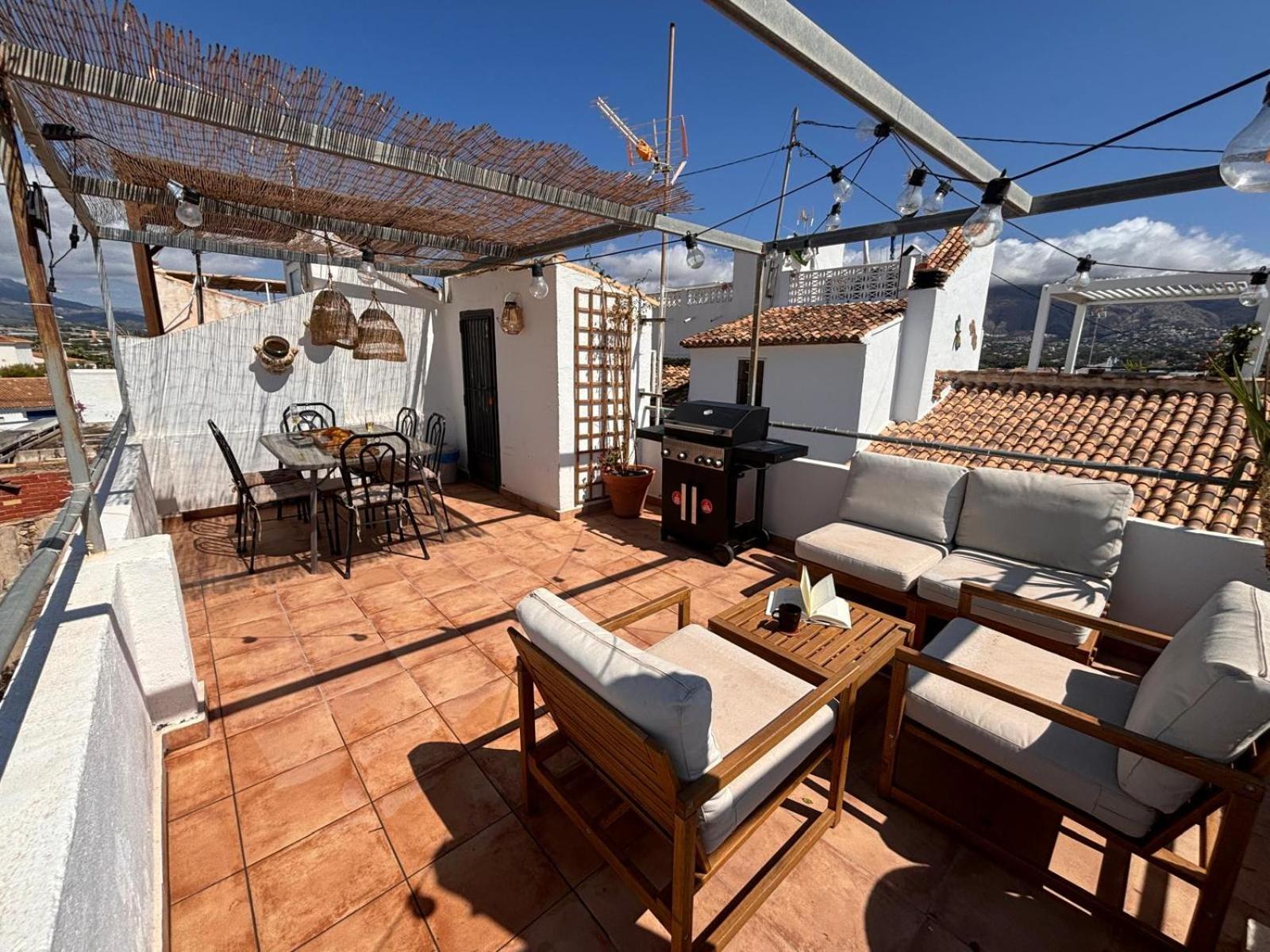 Villa Casa Barman Casco Antiguo Y Vistas Al Mar Altea Exterior foto
